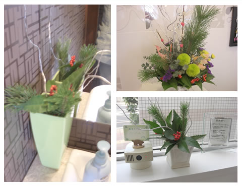 今週のフラワーアレンジメント