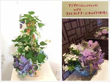 フラワーアレンジメント