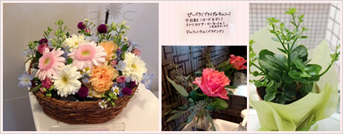 フラワーアレンジメント
