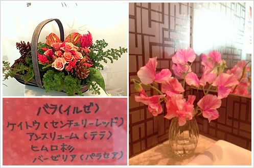 フラワーアレンジメント