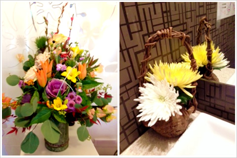 フラワーアレンジメント